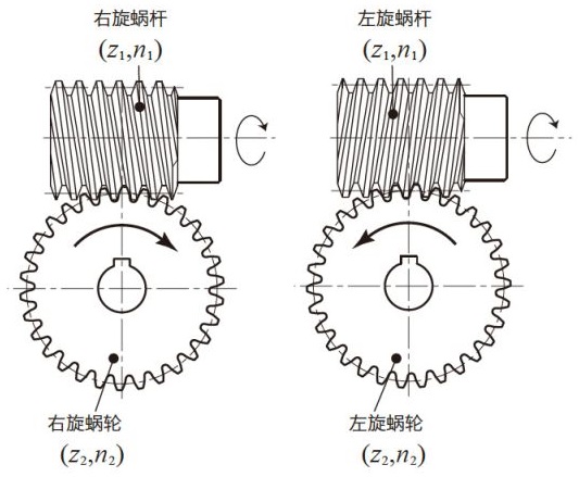(D)蜗杆蜗轮 (D)蜗杆蜗轮